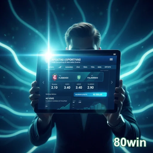 Ilustração de Aproveite a plataforma 80win com segurança e agilidade